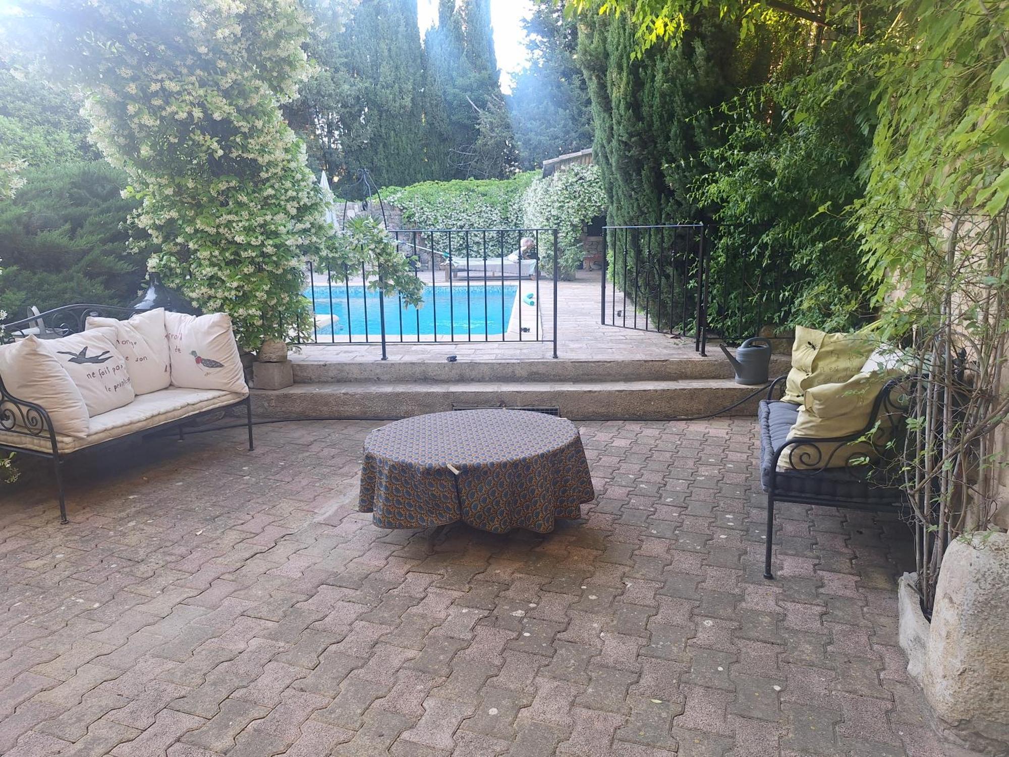 La Cartagene - Chambre Double Calvisson Kültér fotó